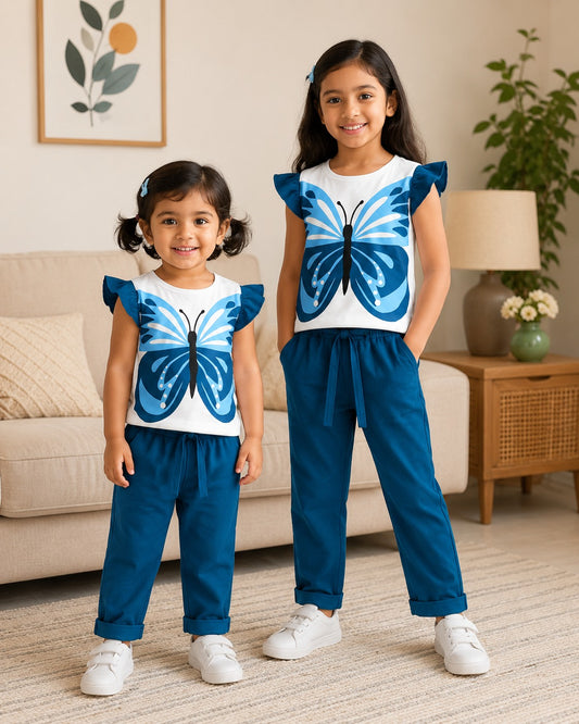 Sky Butterfly Co-ord kids wear