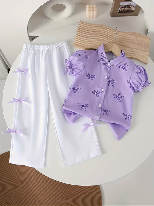 Pretty in Purple Kids Wear Outfit