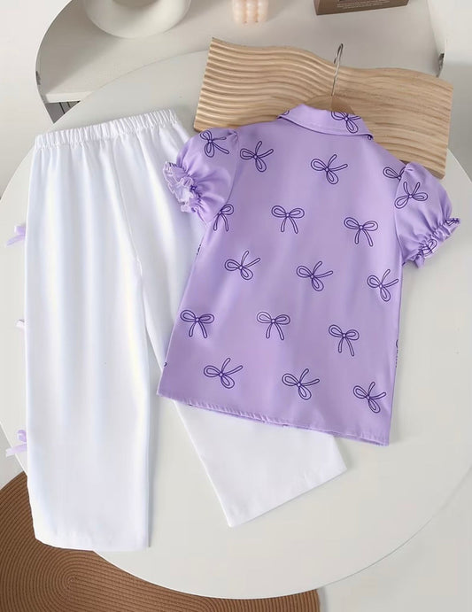 Pretty in Purple Kids Wear Outfit