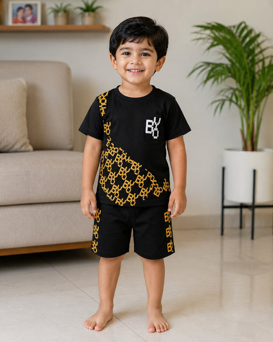 Digital Gold Streetwear Set